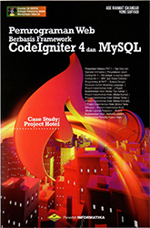 Buku Pemrograman Web Berbasis Framework Codeigniter 4 Dan Mysql